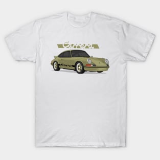 911 Carrera Rs 1972 Army T-Shirt